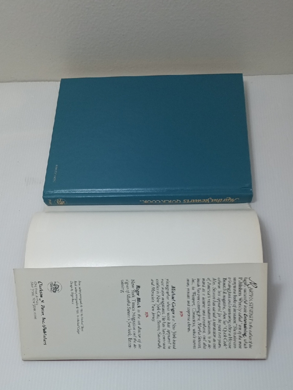 Vintage Martha Stewart Quick Cook Cookbook - Picture 15 of 15